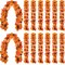 12 Pcs Fall Leaf Garland for Maple 5.7 ft Autumn Leaves Garland Outdoor Fall(16.42 x 9.65 x 7.13 inches)